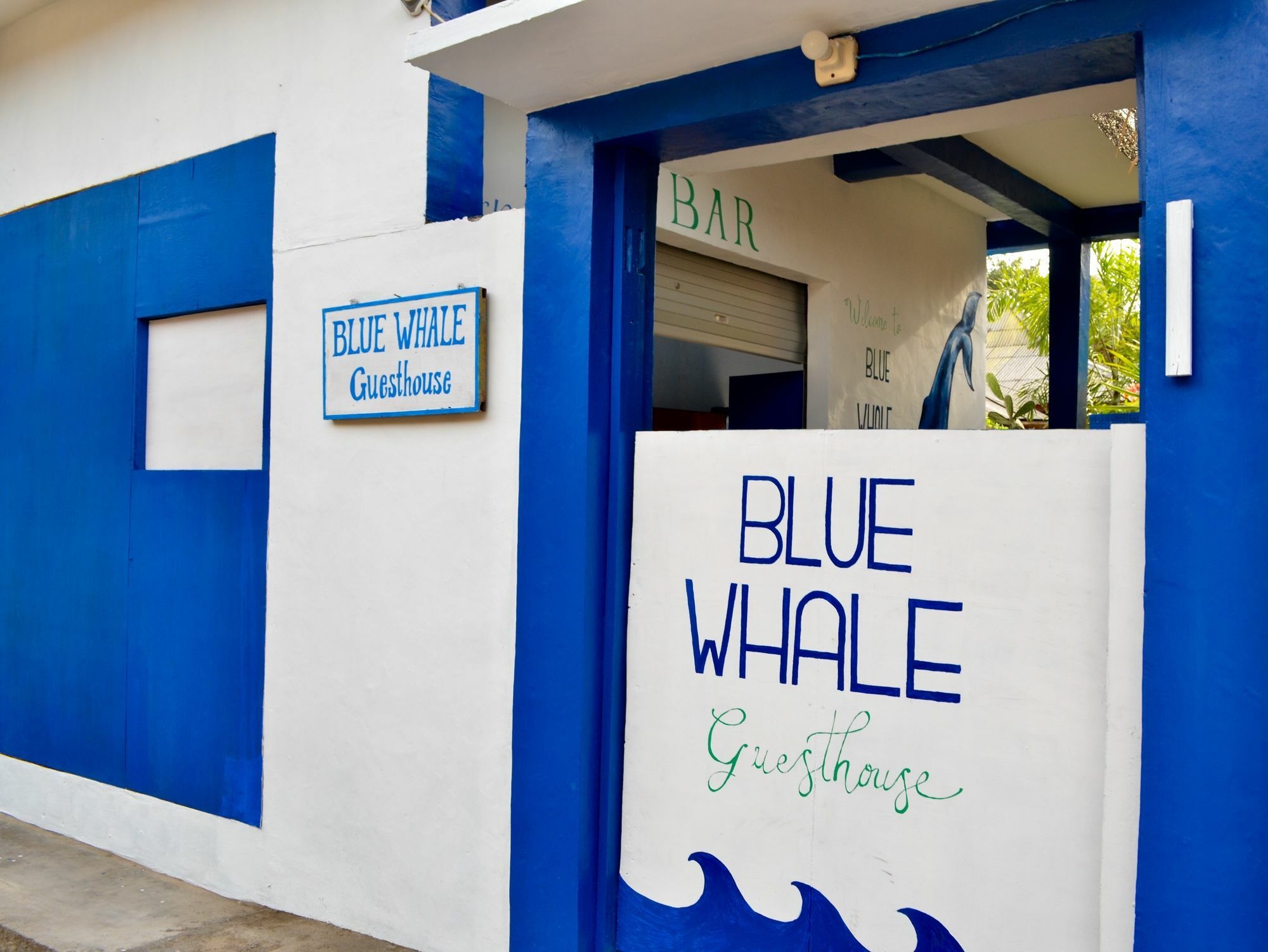 Blue Whale Guesthouse Gili Trawangan Exterior photo